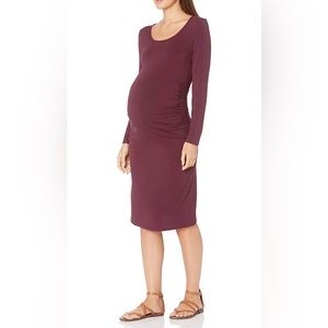 New Amazon Essentials Women's Maternity Long-Sleeve Dress